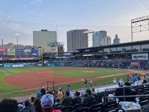 Dunkin' Park, bloc: 118, rangée: P, place: 5