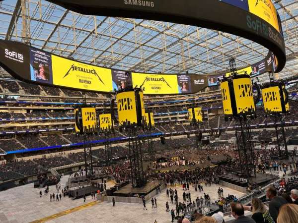 SoFi Stadium, bloc: 213, rangée: 7, place: 16