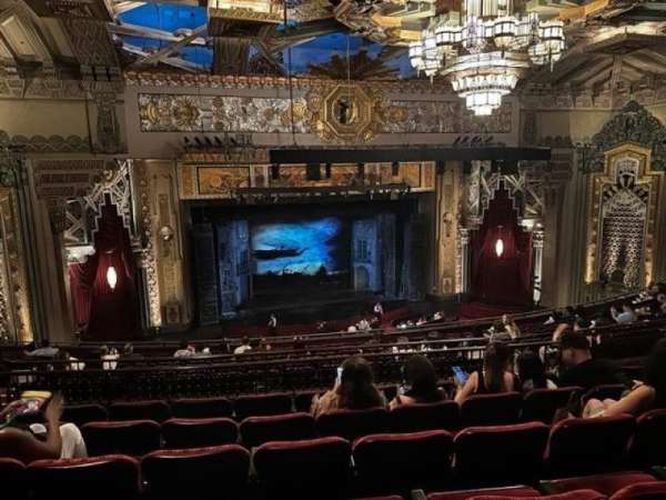 Hollywood Pantages Theatre, bloc: Mezzanine LC, rangée: P, place: 308