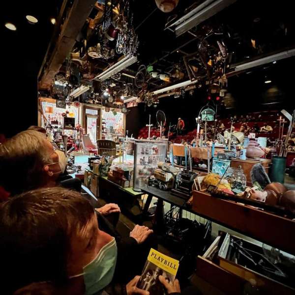 Circle in the Square Theatre, bloc: Orchestra 200 (Odd), rangée: AA, place: 205