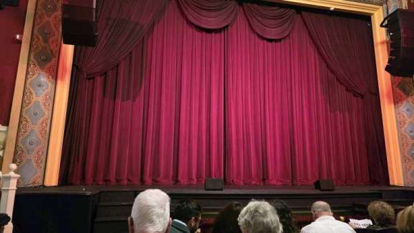 Rochester Opera House, bloc: Orchestra, rangée: F, place: 101