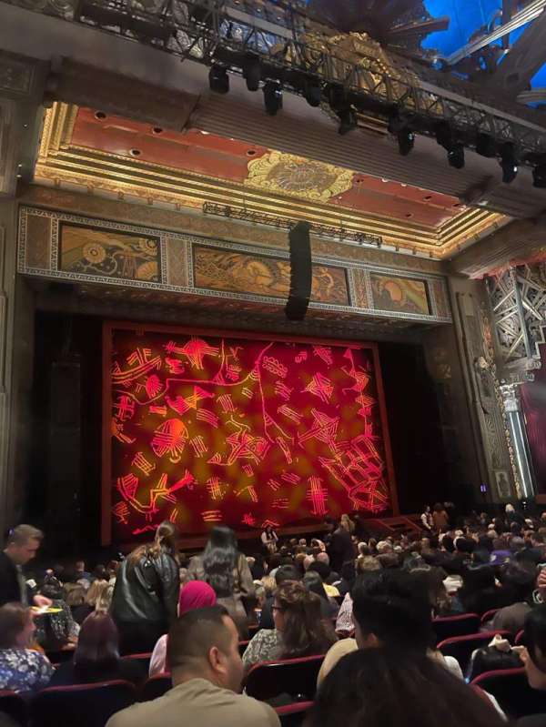 Hollywood Pantages Theatre, bloc: Orchestra LC, rangée: V, place: 312