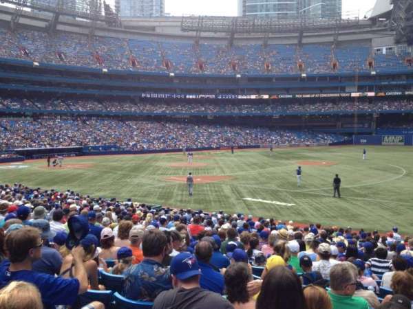 Rogers Centre, bloc: 114R, rangée: 23, place: 10
