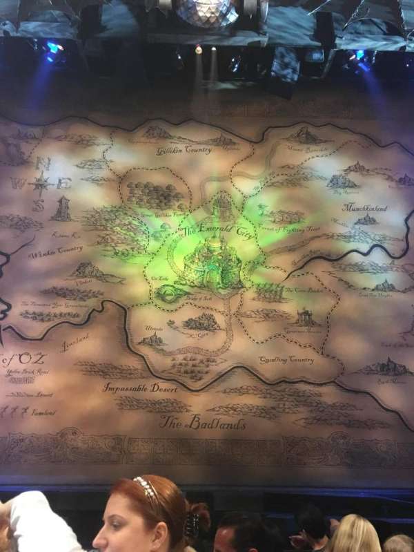 Gershwin Theatre, bloc: Orchestra C, rangée: E, place: 109