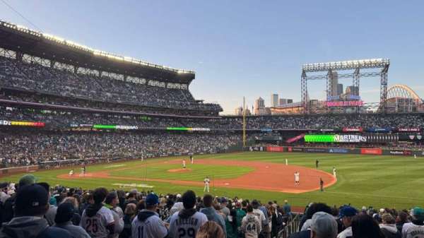 T-Mobile Park, bloc: 119, rangée: 32, place: 20