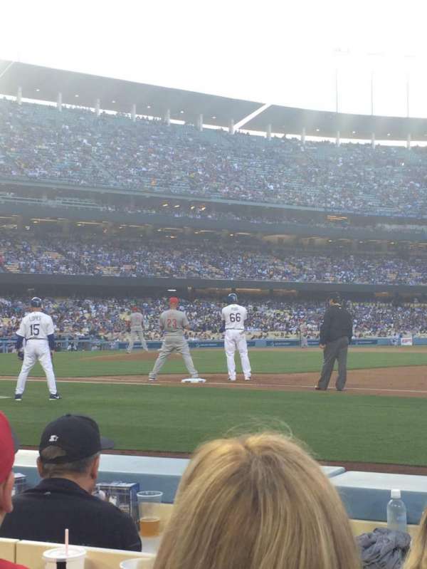 Dodger Stadium, bloc: 26BL, rangée: 3, place: 5