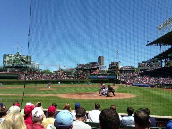 Wrigley Field, bloc: AA15, rangée: 7, place: 11