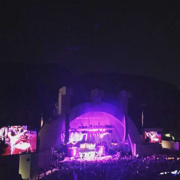 Hollywood Bowl, bloc: P3, rangée: 11, place: 25