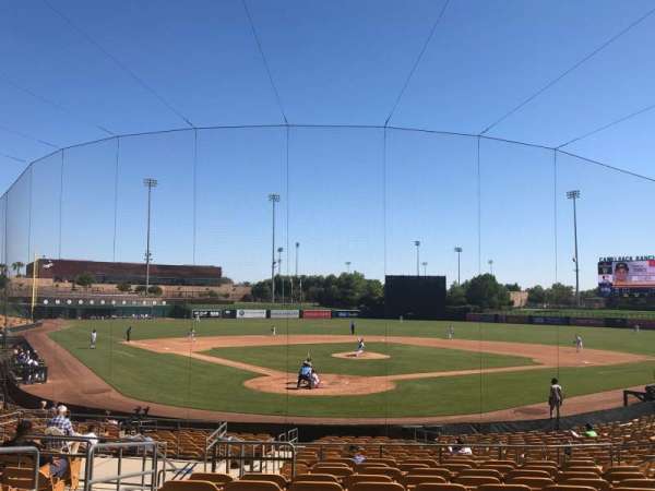 Camelback Ranch, bloc: 114, rangée: 12, place: 13