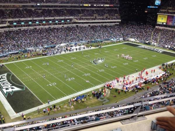 Lincoln Financial Field, bloc: 220, rangée: 6, place: 9