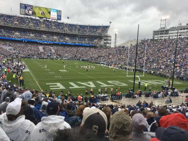 Beaver Stadium, bloc: NJ, rangée: 35