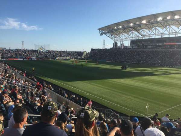 Subaru Park, bloc: 121, rangée: P, place: 20