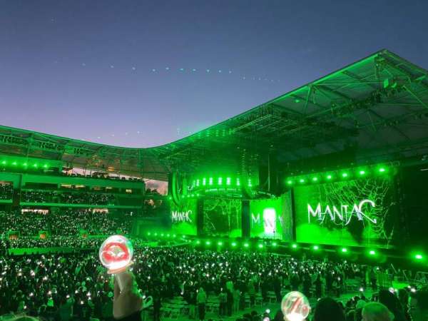 BMO Stadium, bloc: 111, rangée: N, place: 11