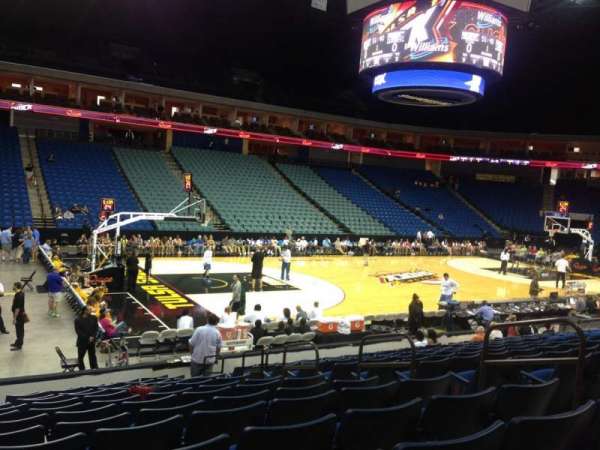 BOK Center, bloc: 119, rangée: N, place: 7