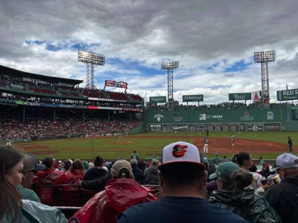 Fenway Park, bloc: Loge Box 113, rangée: C, place: 3