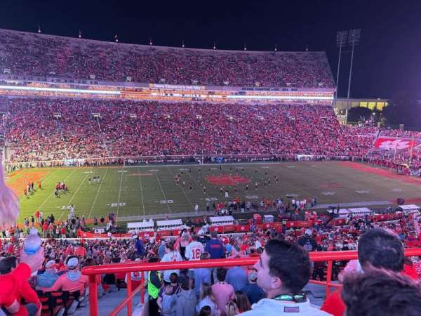 Memorial Stadium, Clemson, bloc: UG, rangée: L, place: 3