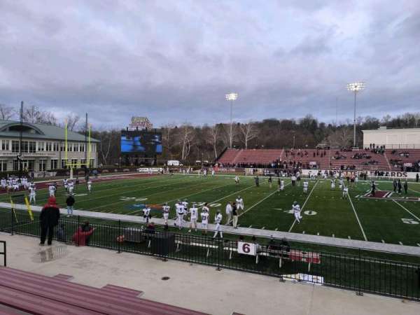 Fisher Stadium, bloc: 6, rangée: H, place: 8