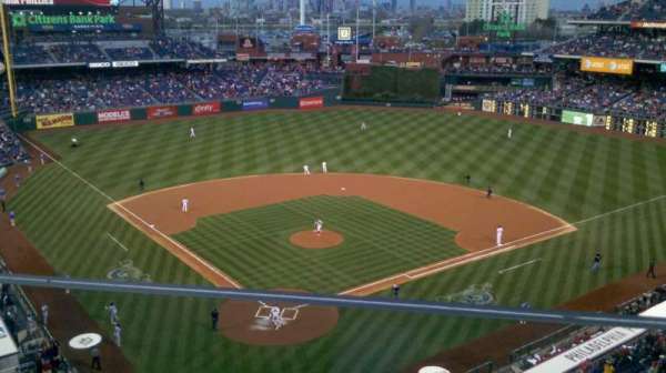 Citizens Bank Park, bloc: 320, rangée: 1, place: 1