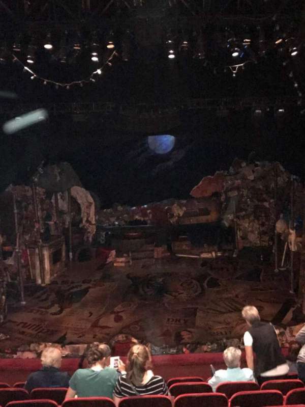 Neil Simon Theatre, bloc: Front Mezzanine C, rangée: H, place: 112