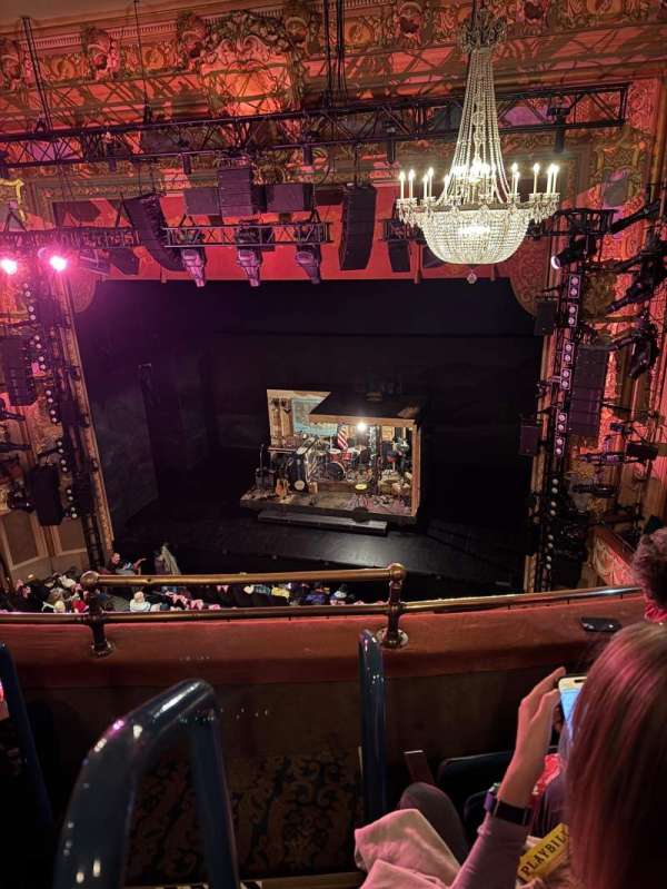 Longacre Theatre, bloc: Balcony R, rangée: C, place: 1