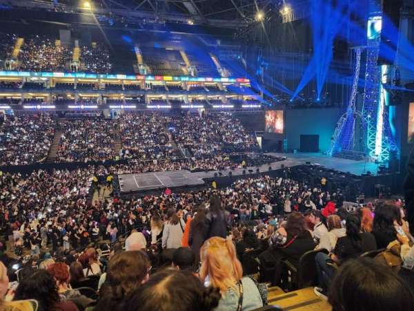 The O2, London, bloc: 111, rangée: W, place: 338