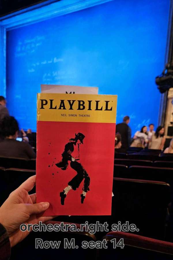 Neil Simon Theatre, bloc: Orchestra R, rangée: M, place: 14