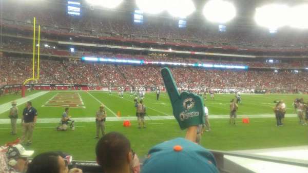 State Farm Stadium, bloc: 113, rangée: 4, place: 16