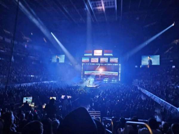 Chase Center, bloc: 109, rangée: 10, place: 1