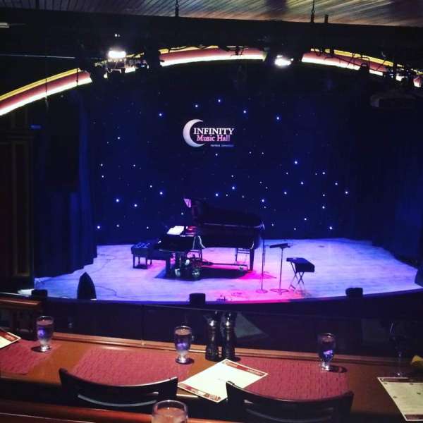 Infinity Music Hall, Hartford, bloc: Mezzanine, rangée: BB, place: 10