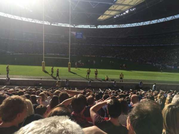 Wembley Stadium, bloc: 111, rangée: 20, place: 263
