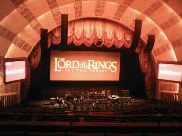 Radio City Music Hall, bloc: 2nd Mezzanine 5, rangée: D, place: 510