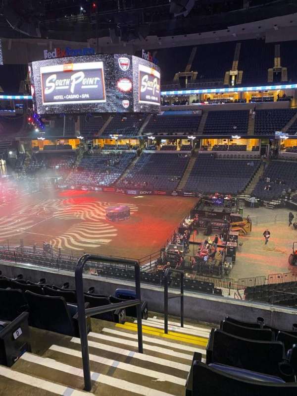 FedEx Forum, bloc: Pinn6, rangée: F, place: 12