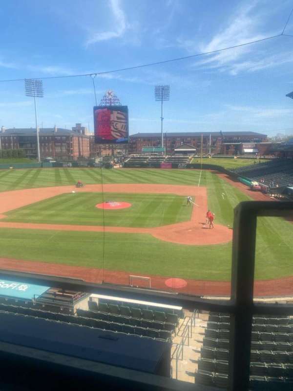AutoZone Park, bloc: 206, rangée: A, place: 1