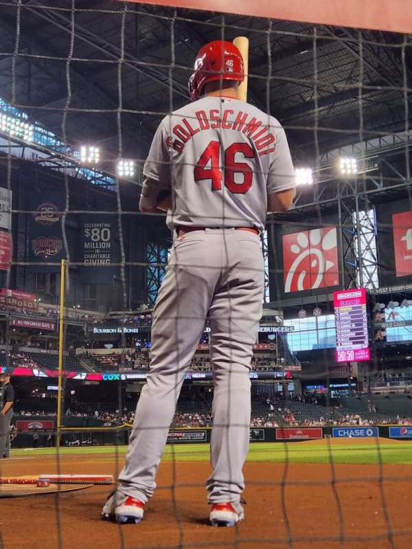 Chase Field, bloc: G, rangée: A, place: 8