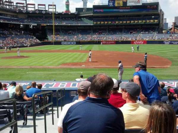 Turner Field, bloc: 115L, rangée: 15, place: 101