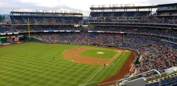 Nationals Park, bloc: 301, rangée: H, place: 6