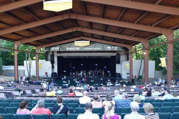 Meadow Brook Amphitheatre, bloc: Pavilion 7, rangée: EE, place: 113