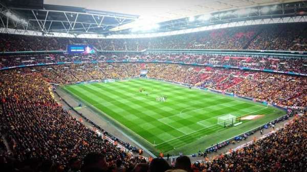 Wembley Stadium, bloc: 519, rangée: 11, place: 158