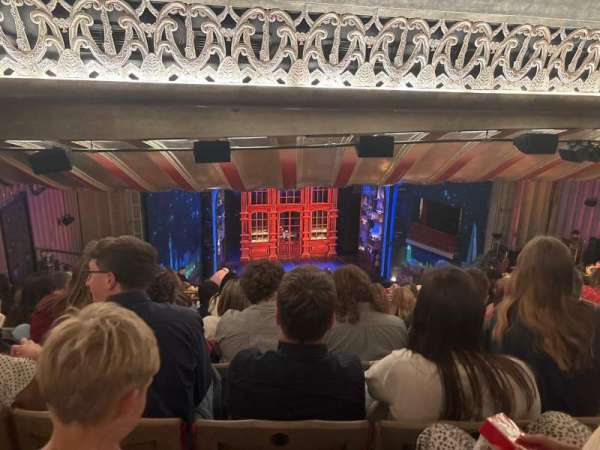 Savoy Theatre, bloc: Dress Circle, rangée: O, place: 7