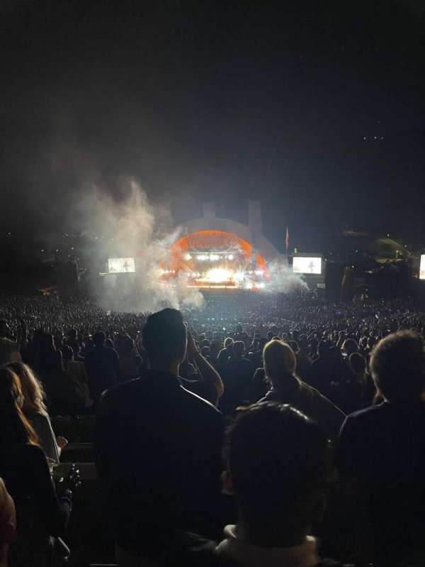 Hollywood Bowl, bloc: R1, rangée: 4, place: 20