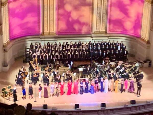 Carnegie Hall, bloc: Upper Balcony LC, rangée: O, place: 11