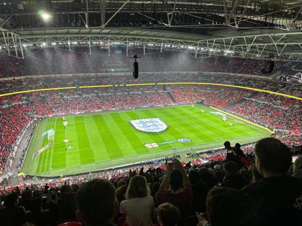 Wembley Stadium, bloc: 503, rangée: 34, place: 85