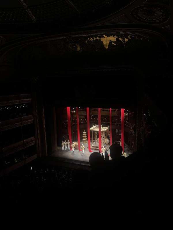 Royal Opera House, bloc: Amphitheatre, rangée: C, place: 78