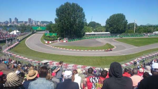 Circuit Gilles Villeneuve, bloc: Silver 12, rangée: O, place: 14