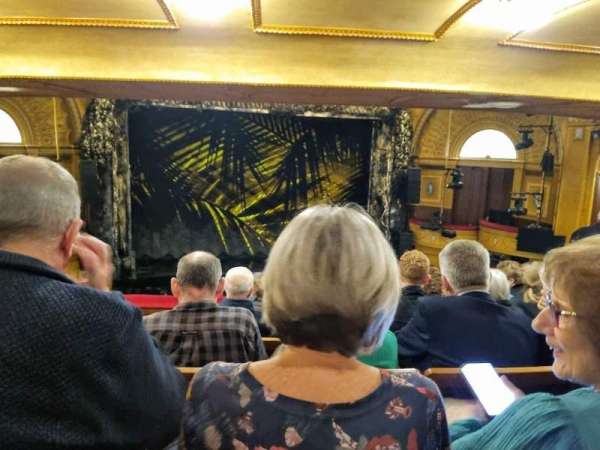 Princess Theatre, Melbourne, bloc: Dress Circle, rangée: F, place: 16