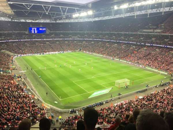 Wembley Stadium, bloc: 544, rangée: 09, place: 119