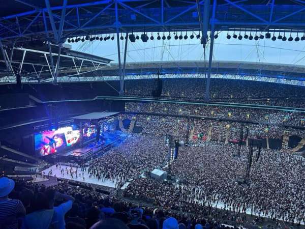 Wembley Stadium, bloc: 526, rangée: 34, place: 347