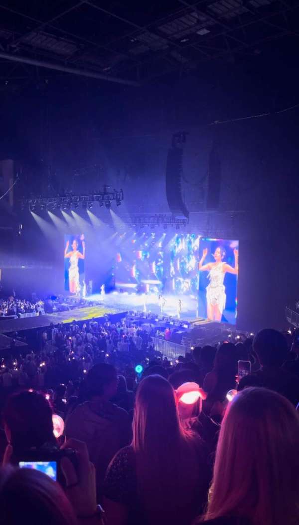 The O2, London, bloc: 111, rangée: X, place: 344