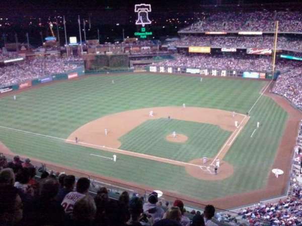 Citizens Bank Park, bloc: 423, rangée: 7, place: 1