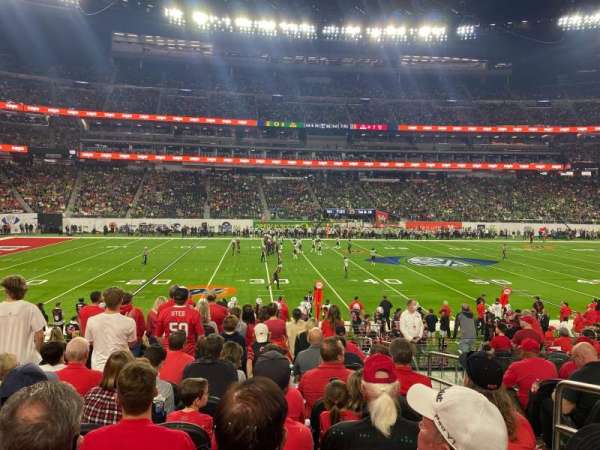 Allegiant Stadium, bloc: C113, rangée: 12